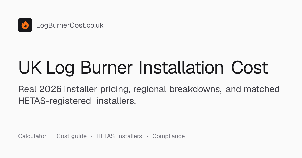Building Regulations Part J — England Log Burners (2026)